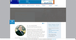 Desktop Screenshot of markiburton.com